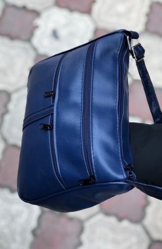 Navy Blue Shoulder Bags 1369-02