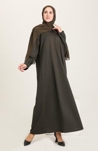 Robe Hijab Khaki 8149-01