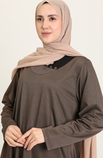 Nerz Hijab Kleider 8149-03