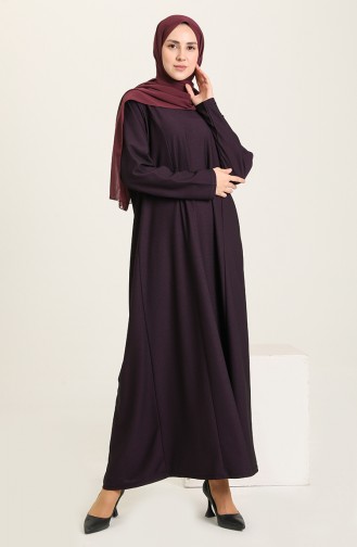 Purple İslamitische Jurk 8149-04