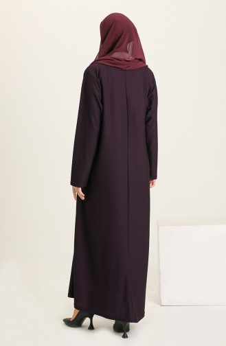 Purple İslamitische Jurk 8149-04