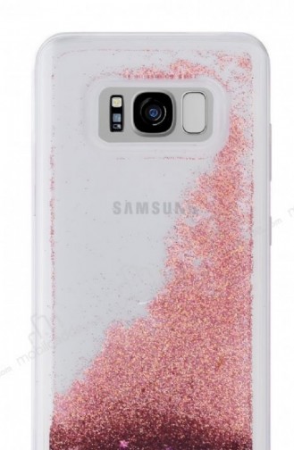 Samsung Galaxy S8 Plus Sulu Rose Gold Rubber Kılıf