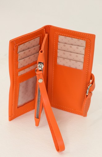 Orange Wallet 725128-234