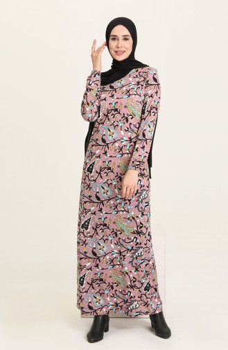 Robe Hijab Poudre 2112-01