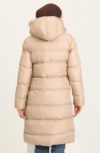 Beige Winter Coat 6032-03