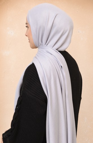 Silver Gray Shawl 1074-07