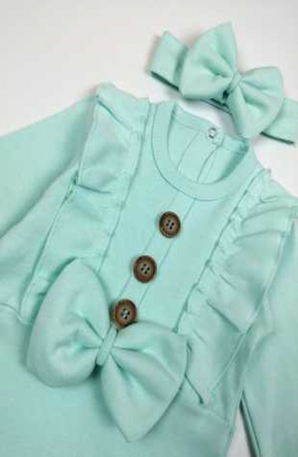 Water Green Baby Overall 0004-03