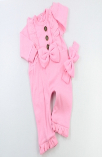 Pink Baby Overalls 0004-06