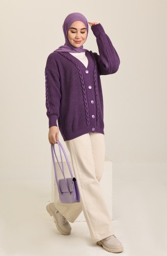 Purple Cardigans 10344-03