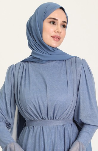 Habillé Hijab Indigo 5367-26
