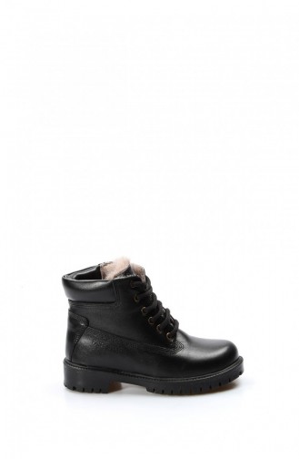 Black Children`s Shoes 006KFA1002.Siyah