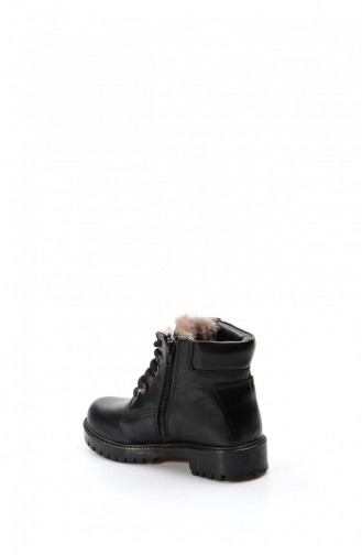 Black Children`s Shoes 006KFA1002.Siyah