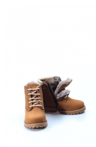 Tan Children`s Shoes 006KPA1002.Taba Nubuk