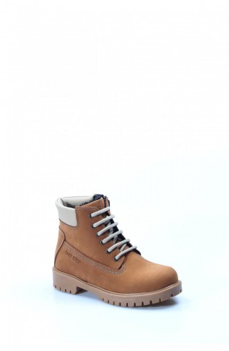Tan Children`s Shoes 006SFA1002.Taba Nubuk