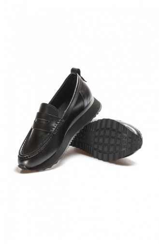 Schwarz Tägliche Schuhe 009ZA851.Siyah