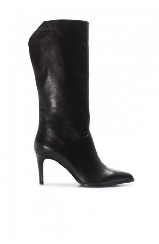 Black Boots 019KZA21-412.Siyah