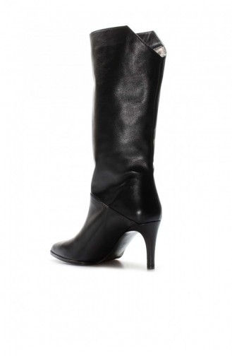 Black Boots 019KZA21-412.Siyah