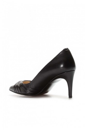 Chaussures a Talons Noir 019ZA21-494.Siyah