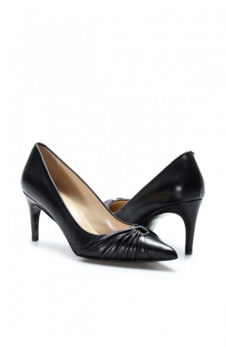 Chaussures a Talons Noir 019ZA21-494.Siyah