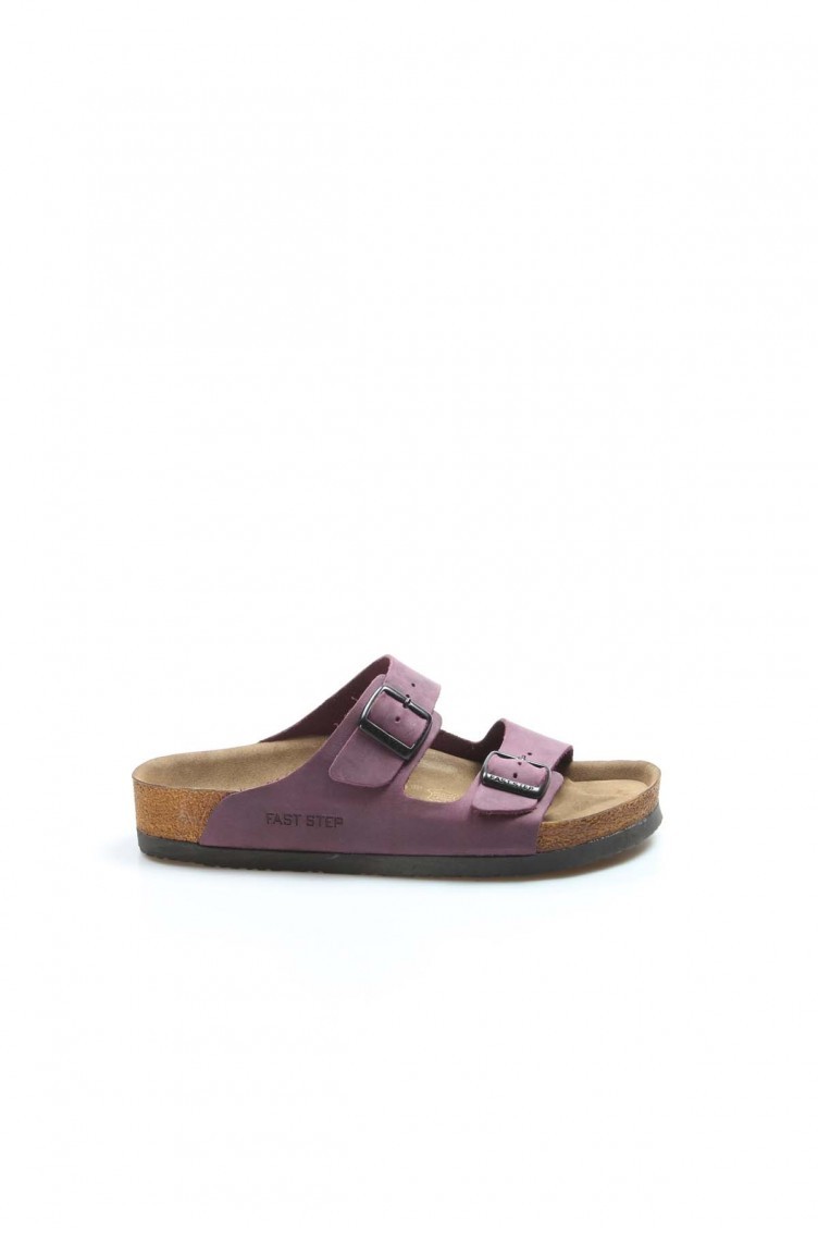 Purple Summer Slippers 046ZA100.220 MOR GRAYZI