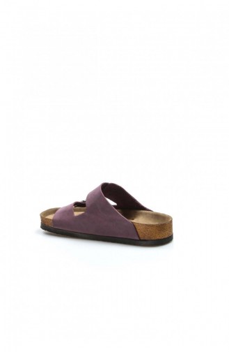 Purple Summer Slippers 046ZA100.220 MOR GRAYZI
