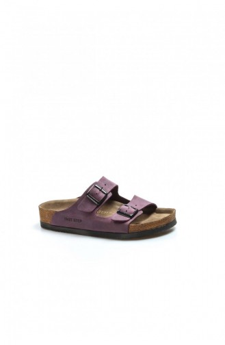 Purple Summer Slippers 046ZA100.220 MOR GRAYZI