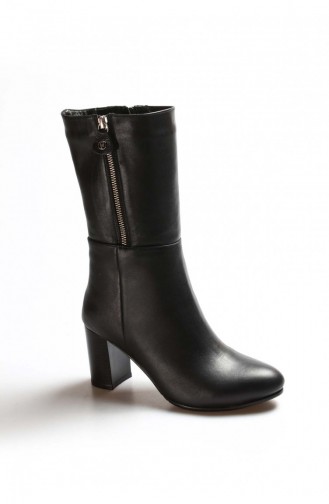 Black Boots 064KZA531.Siyah