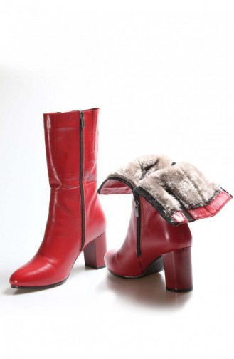 Rot Stiefel 064SZA531.Kırmızı