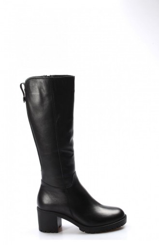 Black Boots 407KZA2114.Siyah