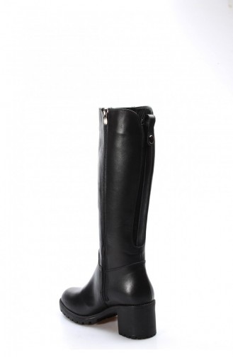 Black Boots 407KZA2114.Siyah