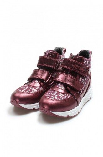 Claret Red Children`s Shoes 612KXCA770.Bordo