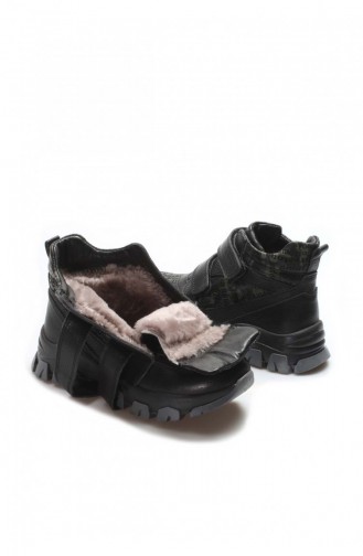Black Children`s Shoes 612KXCA770.Siyah