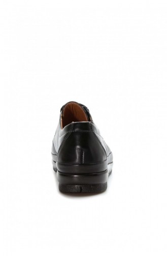Black Casual Shoes 614ZA248.Siyah