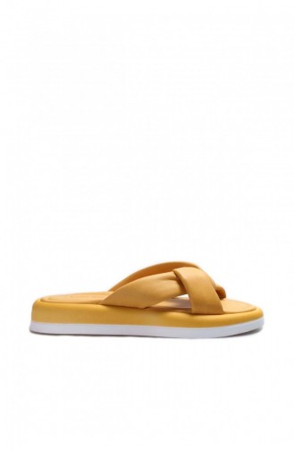 Mustard Summer Slippers 623ZA120.Hardal