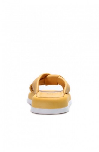 Mustard Summer Slippers 623ZA120.Hardal