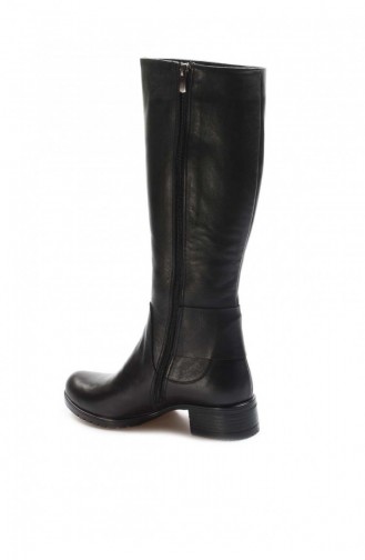 Schwarz Stiefel 757KZA5111.Siyah