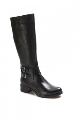 Schwarz Stiefel 757KZA5111.Siyah