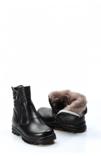 Black Children`s Shoes 770KFA202.Siyah