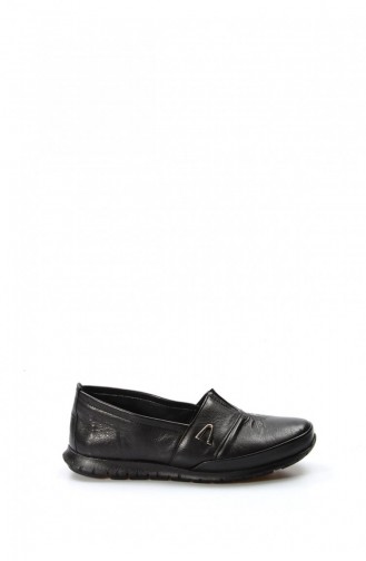 Schwarz Tägliche Schuhe 864ZA101.Siyah