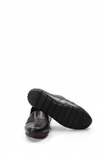 Schwarz Tägliche Schuhe 864ZA101.Siyah
