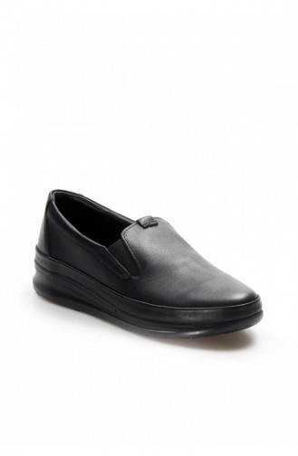 Schwarz Tägliche Schuhe 864ZA1201.Siyah