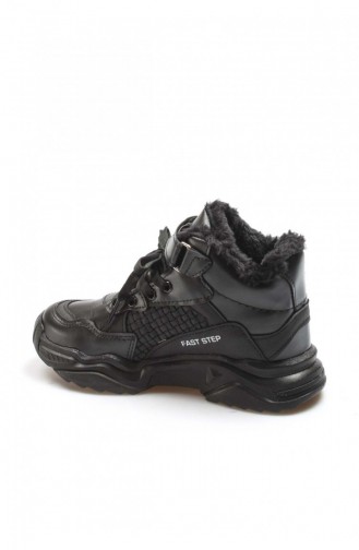 Chaussures Enfant Noir 868SPXCA053.Siyah