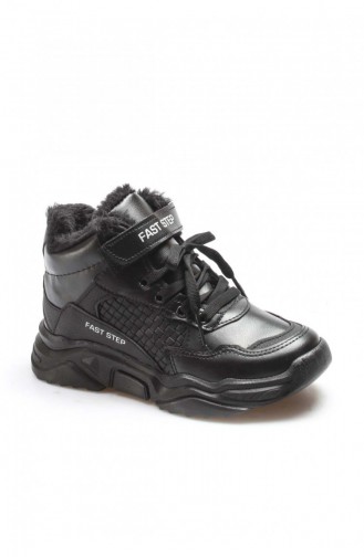 Chaussures Enfant Noir 868SPXCA053.Siyah