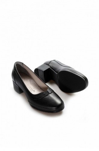Black High-Heel Shoes 889ZA5156.Siyah