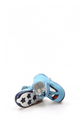 Turquoise Children`s Shoes 891IA503.Turkuaz Lacivert