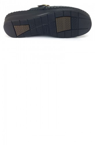 Black Summer slippers 11359