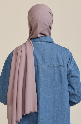 Organik Pamuklu Şal 8117458-01 Lila