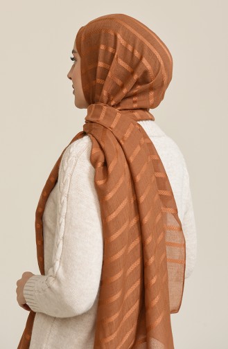 Tobacco Brown Sjaal 15292-05
