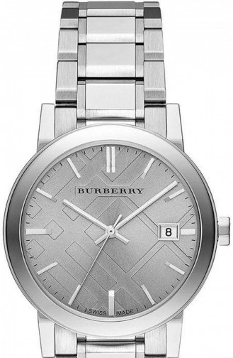 Silver Gray Wrist Watch 9035