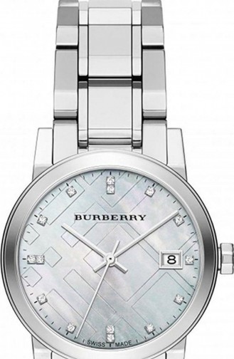 Silver Gray Wrist Watch 9125